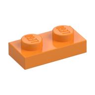 Plaatje in Gallery viewer laden, LEGO® los onderdeel Plaat Algemeen Medium Oranje 3023