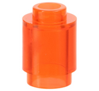 LEGO® los onderdeel Steen Rond Doorzichtig Neon Oranje 3062