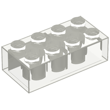 Plaatje in Gallery viewer laden, LEGO® los onderdeel Steen in kleur Doorzichtig 3001
