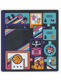 LEGO® stickervel set 41312-1 Heartlake Sports Center (internationale versie)