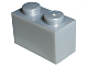 LEGO® los onderdeel Steen in kleur Parel Lichtgrijs 3004