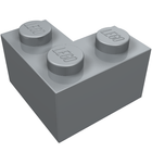 LEGO® los onderdeel Steen in kleur Parel Lichtgrijs 2357