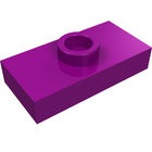 LEGO® los onderdeel Plaat Aangepast in kleur Paars 3794a