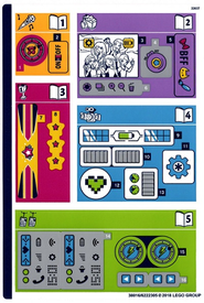 LEGO® stickervel set 41346-1 Friendship Box