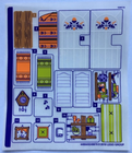 LEGO® stickervel set 41369-1 Mia's House