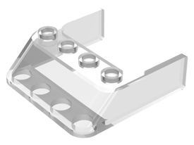 LEGO® los onderdeel Voorruit in kleur Doorzichtig 6238