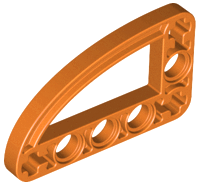 LEGO® los onderdeel Technische Hefbalk in kleur Oranje 32250