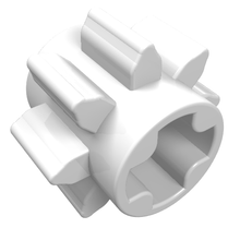 Plaatje in Gallery viewer laden, LEGO® los onderdeel Technische Tandwiel in kleur Wit 3647