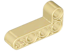 LEGO® los onderdeel Technische Hefbalk Geelbruin 32140