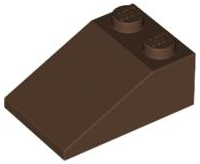 LEGO® los onderdeel Dakpan Algemeen in kleur Bruin 3298