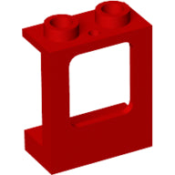 LEGO® los onderdeel Raamkozijn in kleur Rood 60032