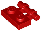 LEGO® los onderdeel Plaat Aangepast in kleur Rood 2540
