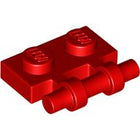 LEGO® los onderdeel Plaat Aangepast in kleur Rood 2540