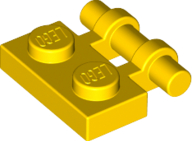 LEGO® los onderdeel Plaat Aangepast in kleur Geel 2540