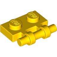 LEGO® los onderdeel Plaat Aangepast in kleur Geel 2540