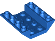 Plaatje in Gallery viewer laden, LEGO® los onderdeel Dakpan Omgekeerd in kleur Blauw 4854