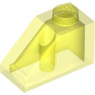 LEGO® onderdeel Dakpan Algemeen Doorzichtig Neon Groen 3040