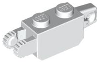 LEGO® los onderdeel Scharnier in kleur Wit 30386