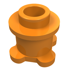 LEGO® los onderdeel Steen Rond in kleur Oranje 33286