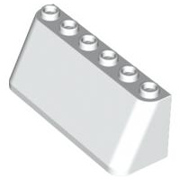 LEGO® los onderdeel Voorruit in kleur Wit 4176
