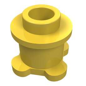 LEGO® los onderdeel Steen Rond in kleur Geel 33286