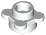 LEGO® los onderdeel Plaat Rond in kleur Wit 33291