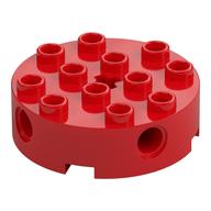 LEGO® los onderdeel Steen Rond in kleur Rood 6222