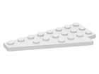 LEGO® los onderdeel Wig Plaat in kleur Wit 3933
