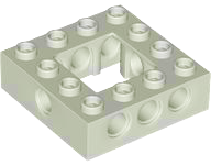 LEGO® los onderdeel Technische Steen Lichtgrijs 32324