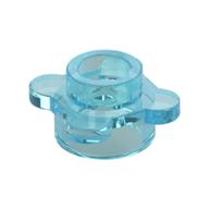 Plaatje in Gallery viewer laden, LEGO® los onderdeel Plaat Rond Doorzichtig Lichtblauw 33291