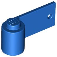 Plaatje in Gallery viewer laden, LEGO® los onderdeel Deur in kleur Blauw 3821