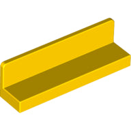 LEGO® los onderdeel Paneel in kleur Geel 30413
