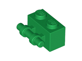 LEGO® los onderdeel Steen Aangepast in kleur Groen 30236