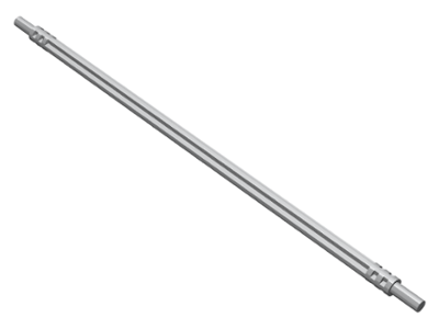 LEGO® los onderdeel Slang Zachte As Parel Lichtgrijs 32235
