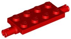 LEGO® los onderdeel Plaat Aangepast in kleur Rood 30157