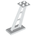 LEGO® los onderdeel Steunpilaar in kleur Wit 4476b