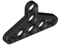 Plaatje in Gallery viewer laden, LEGO® los onderdeel Technische Hefbalk in kleur Zwart 2905