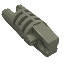 LEGO® los onderdeel Scharnier in kleur Donkergrijs 30554a