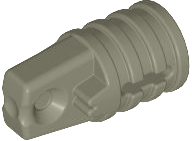 LEGO® los onderdeel Scharnier in kleur Donkergrijs 30552