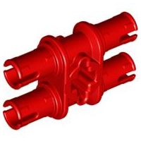 LEGO® los onderdeel Technische Pin in kleur Rood 32138