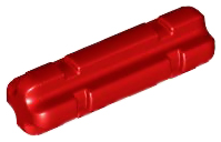 LEGO® los onderdeel Technische As in kleur Rood 32062