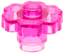 Plaatje in Gallery viewer laden, LEGO® onderdeel Plant &amp; Struik Doorzichtig Donkerroze 4728