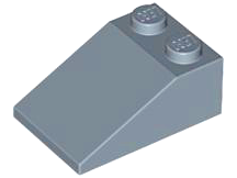 Plaatje in Gallery viewer laden, LEGO® los onderdeel Dakpan Algemeen in kleur Zandblauw 3298