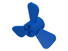 LEGO® los onderdeel Propellor in kleur Blauw 6041