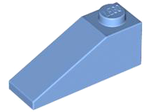 LEGO® los onderdeel Dakpan Algemeen Medium Blauw 4286