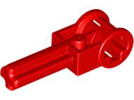 Plaatje in Gallery viewer laden, LEGO® los onderdeel Technische As in kleur Rood 6553