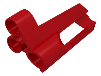 LEGO® los onderdeel Technisch Paneel in kleur Rood 32528