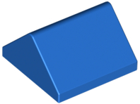 LEGO® los onderdeel Dakpan Algemeen in kleur Blauw 3043
