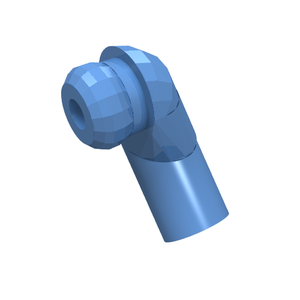 LEGO® los onderdeel Lijf Accessoire Medium Blauw 981