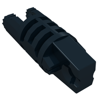 Plaatje in Gallery viewer laden, LEGO® los onderdeel Scharnier in kleur Zwart 30554a